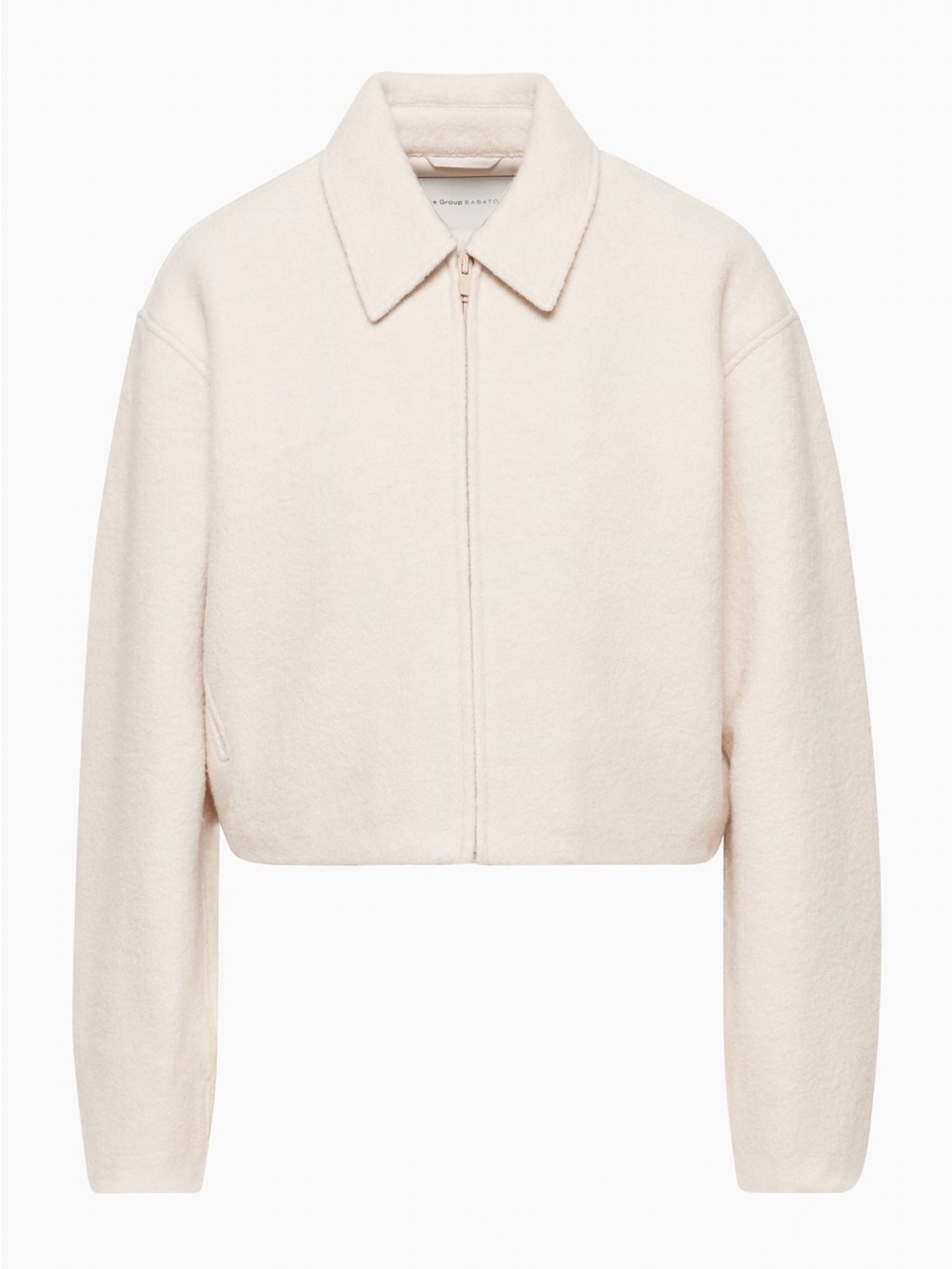 Babaton Cream Teddy Zip Jacket - Picture 1 of 5